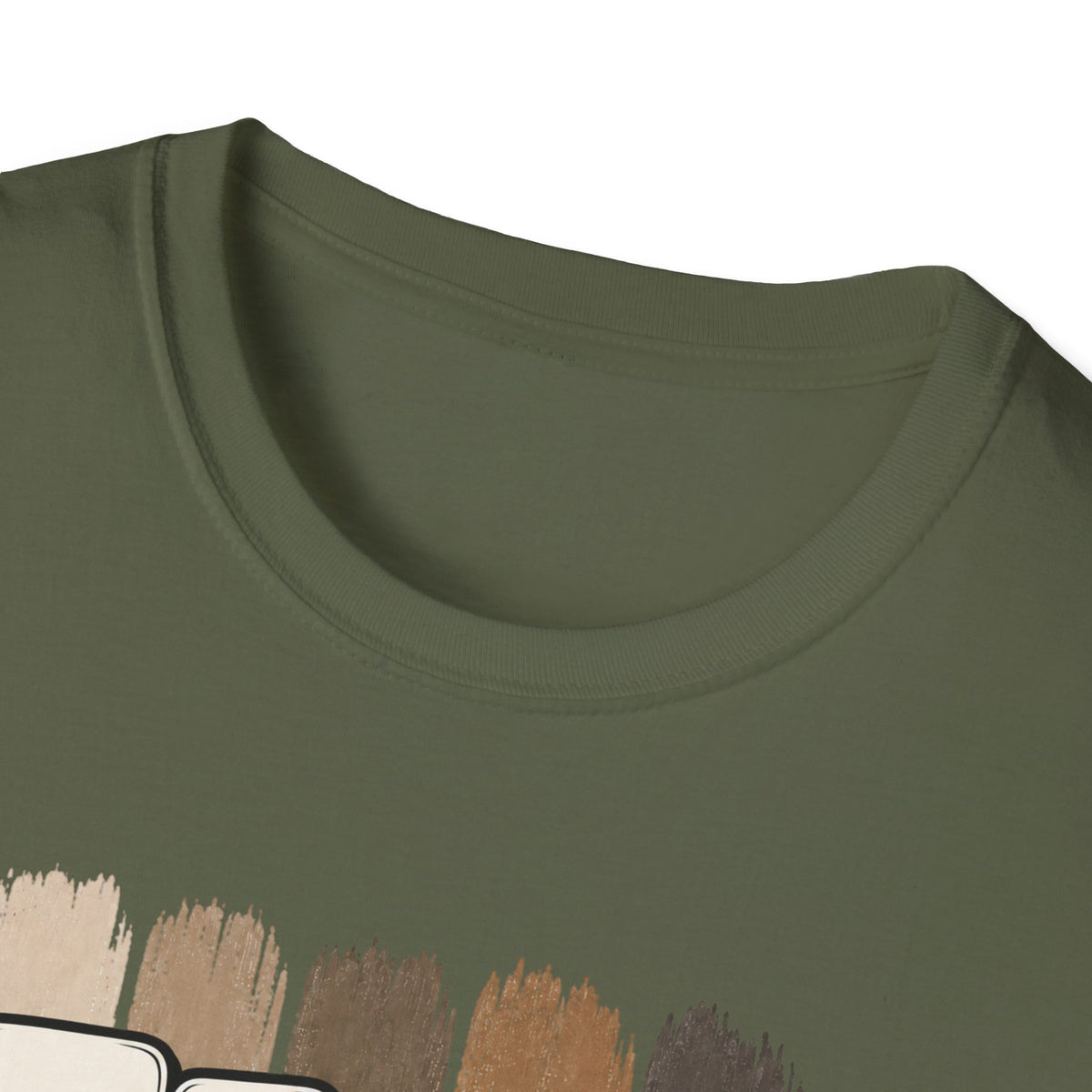 Fear Is Not My Future T‑Shirt — Inspirational Retro Brushstroke Design