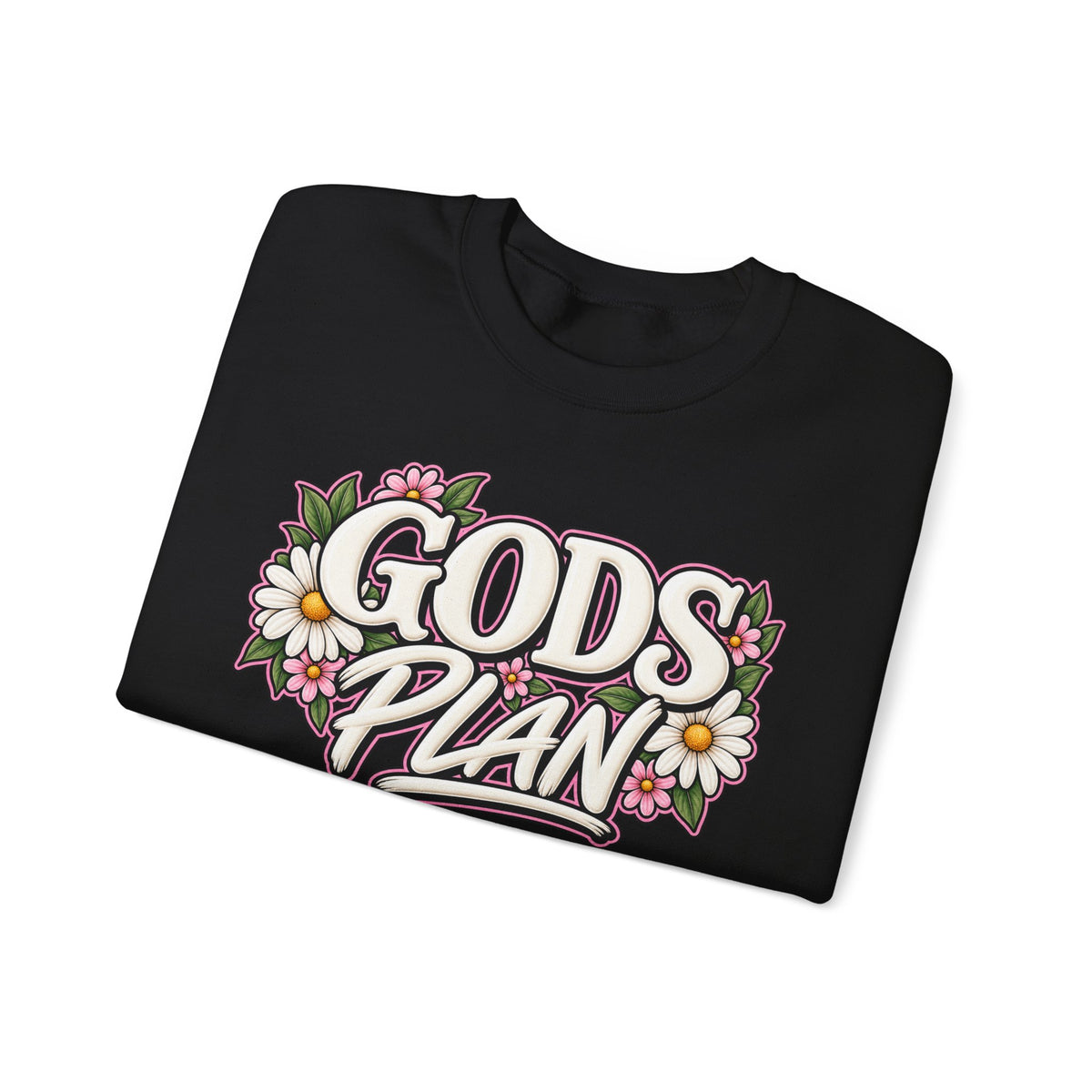 God's Plan Floral Crewneck Sweatshirt