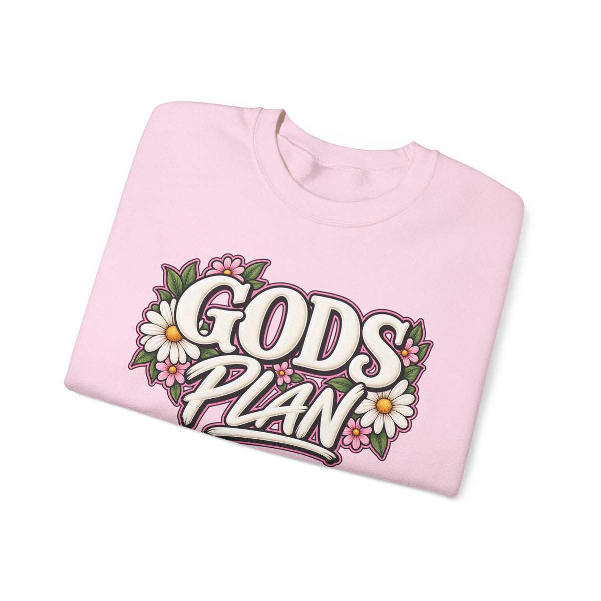 God's Plan Floral Crewneck Sweatshirt