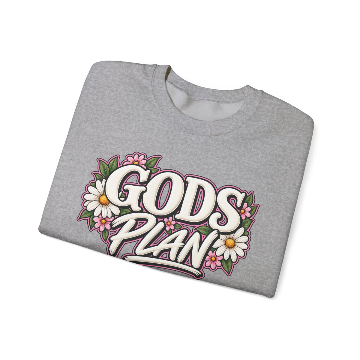 God's Plan Floral Crewneck Sweatshirt