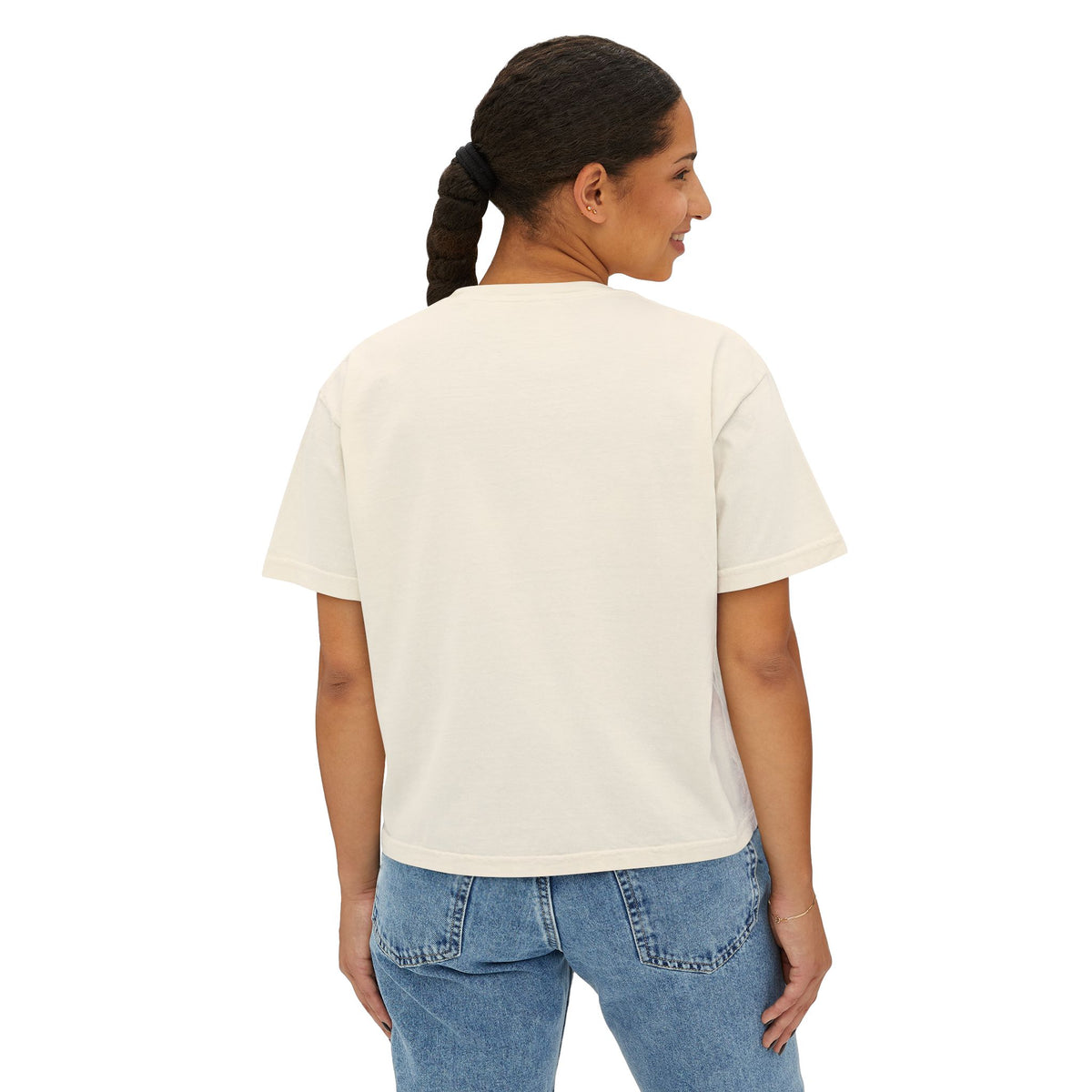 Pacifica Baseball Women's Boxy Tee — Vintage Team Graphic Crop T-Shirt