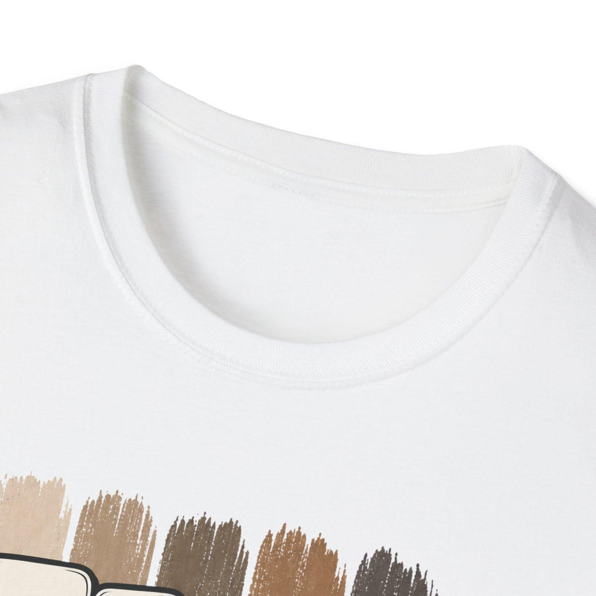 Fear Is Not My Future T‑Shirt — Inspirational Retro Brushstroke Design