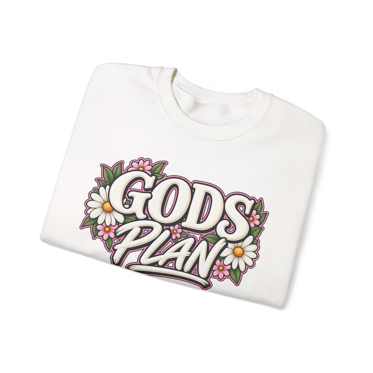 God's Plan Floral Crewneck Sweatshirt
